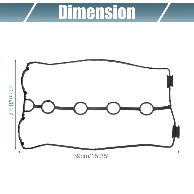 Chevrolet Aveo 1.6L (2004-2008) Black Valve Cover Gaskets