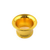 Universal Gold 50mm Carburetor Air Inlet Tip Vent Collar