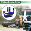 Motorcycle Hand Grips Cover Kit / Hand Grips Blue Aluminum Alloy