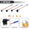 Car 5A Mini Low Profile Circuit Fuse Tap Set (Various Years)