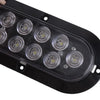 Truck Oval White Trailer Lights 10 LED Sealed Stop Turn Tail