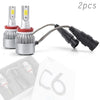 H8 H9 H11 36W COB LED White Headlight Bulbs (6000K)