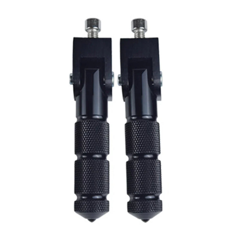 Universal Motorcycle Bike Black  pcs CNC Folding Rear Foot Pegs