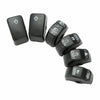 Harley Softail & Sportster Black Hand Control Switch Button Covers