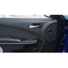 Charger 4pcs Carbon Fiber Interior Door Handle Bowl Covers (2011-2023)