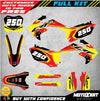 Honda CRF 250 (2010-2013) - FLOW Style Decals Full Custom Graphic Kit