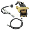 Honda TRX400EX 2x Rear Brake Caliper & Master Cylinder W/Hose (1999–2004)