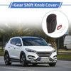 Hyundai Tucson 2010-2013 - Pebbled Black Red Car Gear Shift Knob Cover