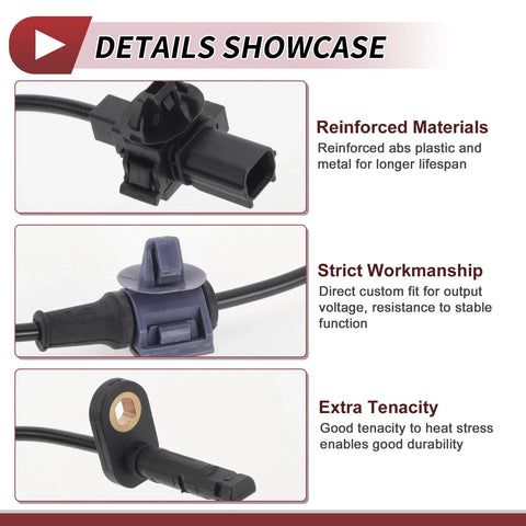 Honda CR-V 2012 (2012) Rear Right ABS Wheel Speed Sensor