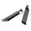 Harley Road King Saddlebag Filler Panels 2 x Solid Strips Black (2009-2023)