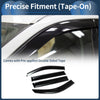 Toyota Highlander Window Deflectors 1 Set (2008)