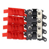 Distribution Block 3-Way Fuse Holder with 30A, 60A, 100A Fuses