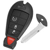 Dodge Ram 1500 2500 3500 4 Button Key Shell Cover (2013-2021)