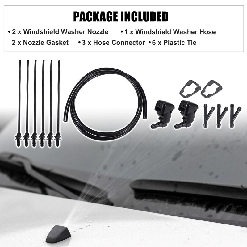 Ford Edge Windshield Washer Nozzle Set (2012-2014)