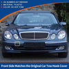 Mercedes-Benz (2003-2012) Silver Tone Front Car Bumper Tow Hook Cover
