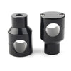 Harley Honda 1" Motorcycle Handlebar Mount Adapter Risers Clamp