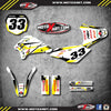Suzuki DRZ 125 (2001-2007) Decals Custom Graphic Kit - STORM STYLE