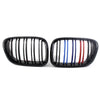 BMW X5 Gloss Black M-Color Dual Slat Kidney Grille (2000–2003)
