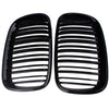 BMW X5 E70 X6 E71 Gloss Black Kidney Grille (2007-2013)