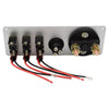 Racing Car 5 in 1 Ignition Toggle Switch Panel Engine Start Push Button
