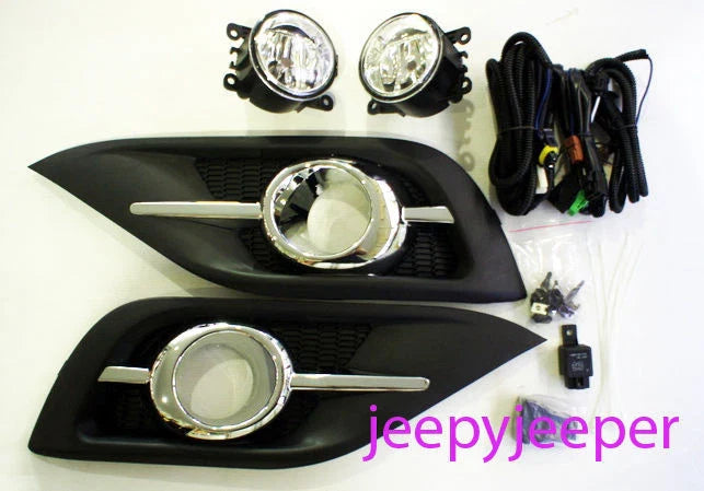 Honda CR-V 2012-2016 Chrome Fog Lamp Spot Light Set