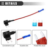 Car Circuit 12V Mini Fuse Tap w/  10A 15A ATM APM Blade Fuses
