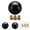 Manual Transmission Cars Gear Shift Knob / Black Acrylic Round Ball