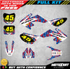 Honda CRF 50 (2004-2021) Stickers Graphics Custom Decal Kit HAWK STYLE