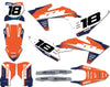 2023-2024 KTM SX 125 Graphics Decal Kit Stickers