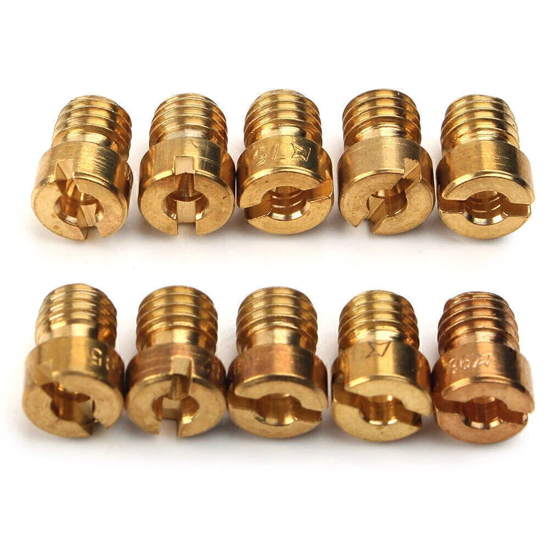 Dellorto Carburetor - Fits 75-98 Models 5 x Main Jets Nozzle Set