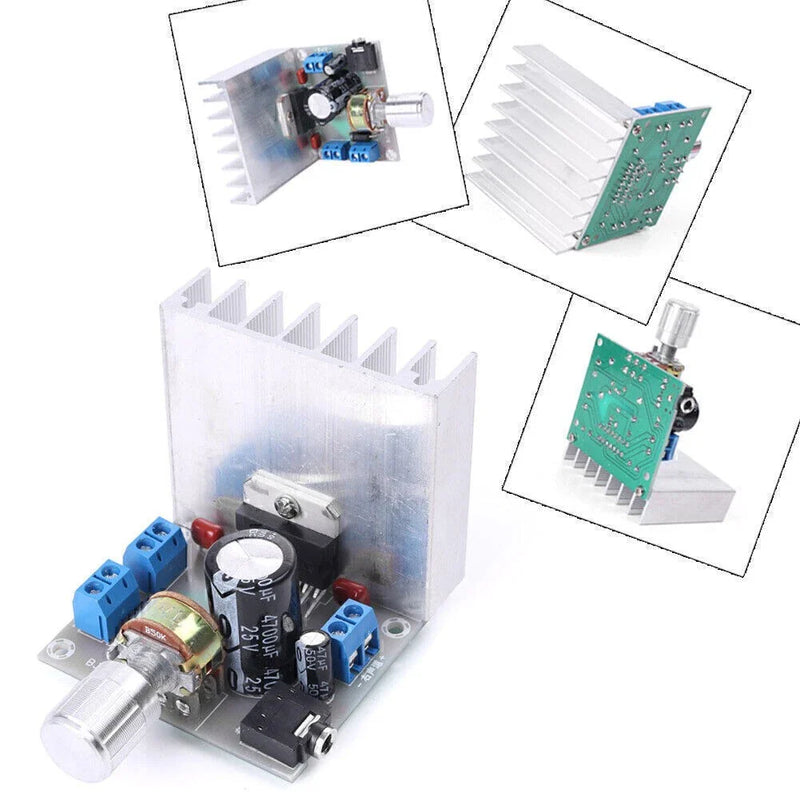 DC 12V Systems TDA7377 35W Dual-channel Audio Amplifier