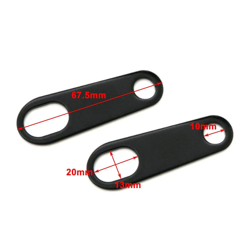 Make & Model Cafe Racer Motorcycle Turn Signal Relocator Holder