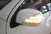 Mitsubishi L200 Triton Pajero Sport Black LED Mirror Covers (2008-2023)
