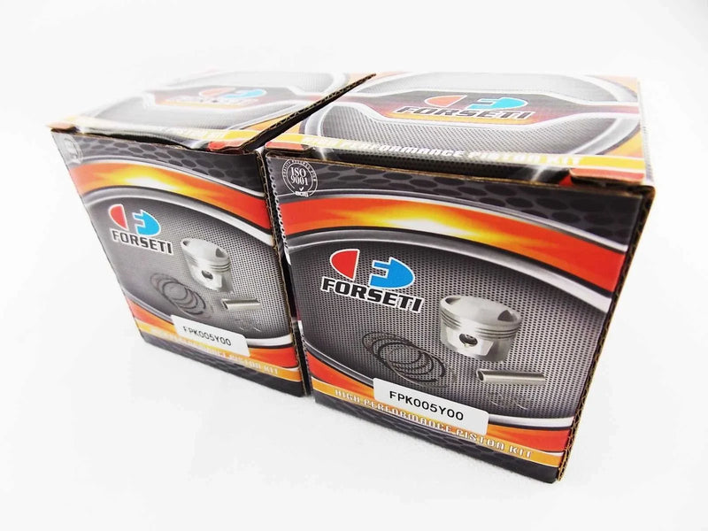 YAMAHA TZR250 (1987-1992) - 57.4mm Rings & Clips 1mm O/S Piston Set