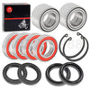 Yamaha Grizzly 400 Front/Rear Wheel Bearing Seal + Circlip Kit (2007-2008)