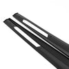 2020+ BMW 4 Series G22 G23 M440i 430i Glossy Black Side Skirts Extensions