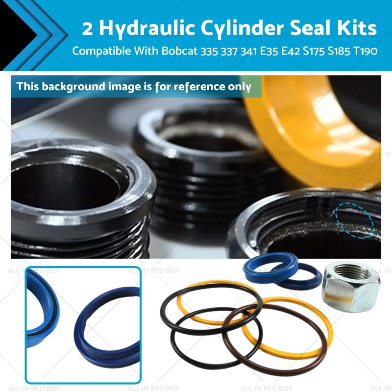 Bobcat 335 337 E35 S175 S185 Hydraulic Cylinder Seal Kits