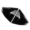 Subaru WRX STI Glossy Black Rear Window Louver Cover (2022-2025)