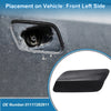 BMW 640i Front Left Side Bumper Washer Nozzle Cover (2012-2015)