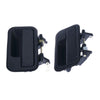 Holden Rodeo TF 2 x Rear Outer Door Handles Black (1988-2003)