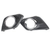 Nissan Rogue X-Trail Front Fog Light Covers (2014-2016)