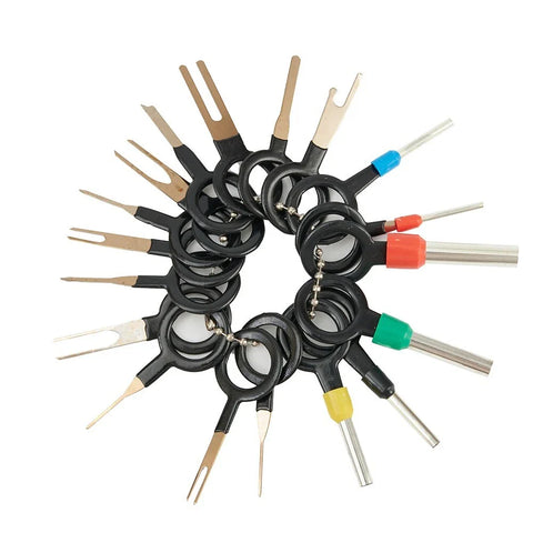 Car 21pcs Car Wiring Terminals Removal Repair Tools Connector Pin Extractor
