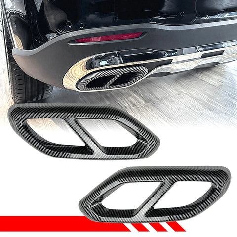 Mercedes GLC X254 AMG Exhaust Tail Mufflers Cover Trim