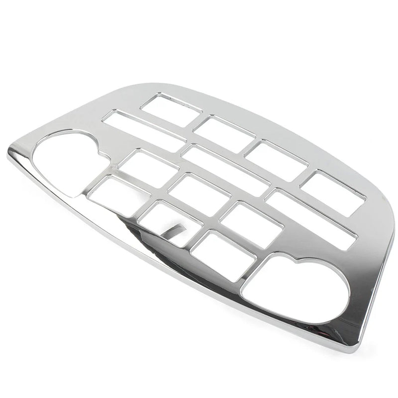 Honda Goldwing GL1800 Chrome Front Radio Accent Panel Trim (2001-2011)