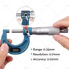 Precision Measurement 4pcs 0-100mm Outside Micrometer Tool Set