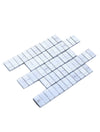 Car Motorcycle Weights / 5pcs 60g / Tire Wheel Balance Strips Tyre Adhesive