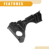 Toyota Corolla (2002-2007) 1 Pc Black LH Front Bumper Support Bracket