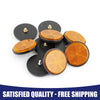 Motorcycle Scooter Reflector / 10 x / Orange Round Reflector