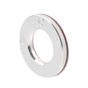 Vespa LX LXV S ET4 GTS GTV Ignition Switch Lock Trim Ring Cover Silver (2006-2023)