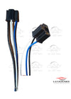 H4 Female Headlight Bulb Socket Wire Harness Plug 2 x